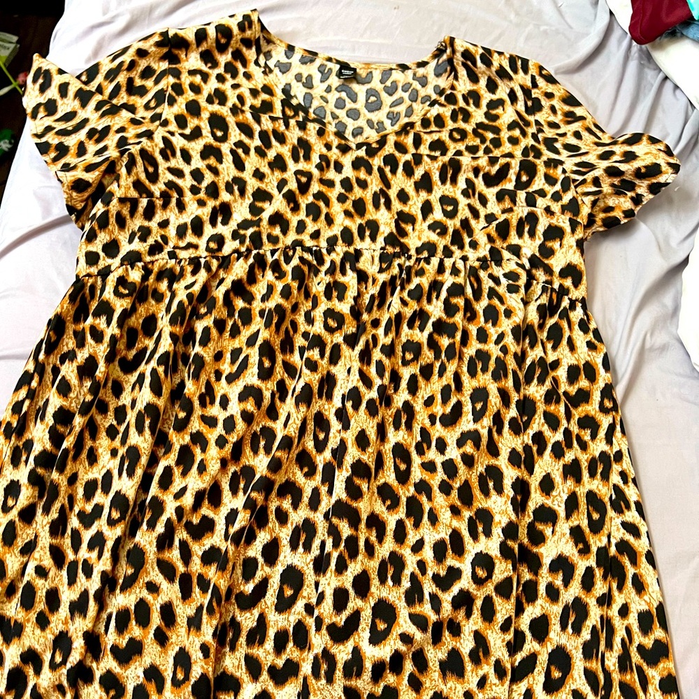 SHEIN Leopard dress
